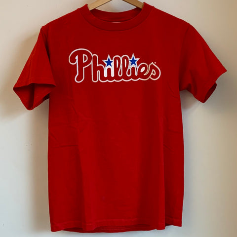 Philadelphia Phillies Majestic Throwback Jim Thome Jersey