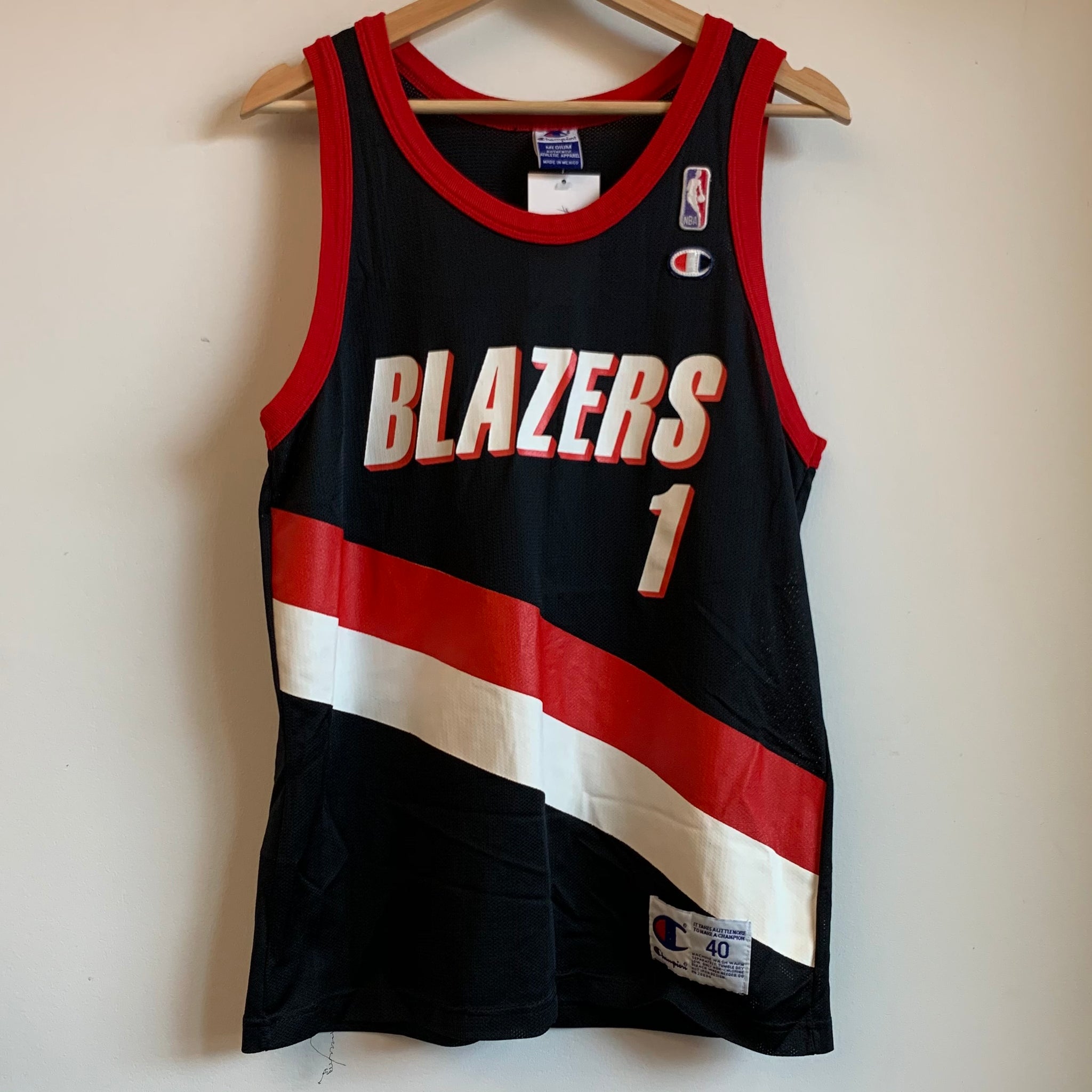 blazers basketball jersey