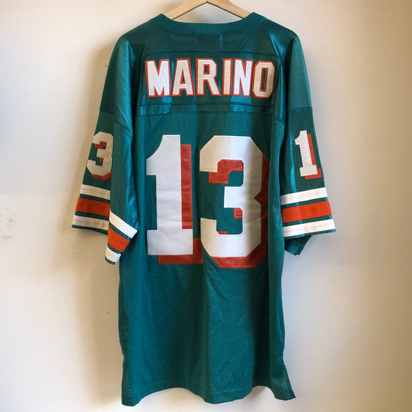 Vintage Wilson Miami Dolphins Home Dan Marino Authentic Jersey (Size 44)  NWT — Roots