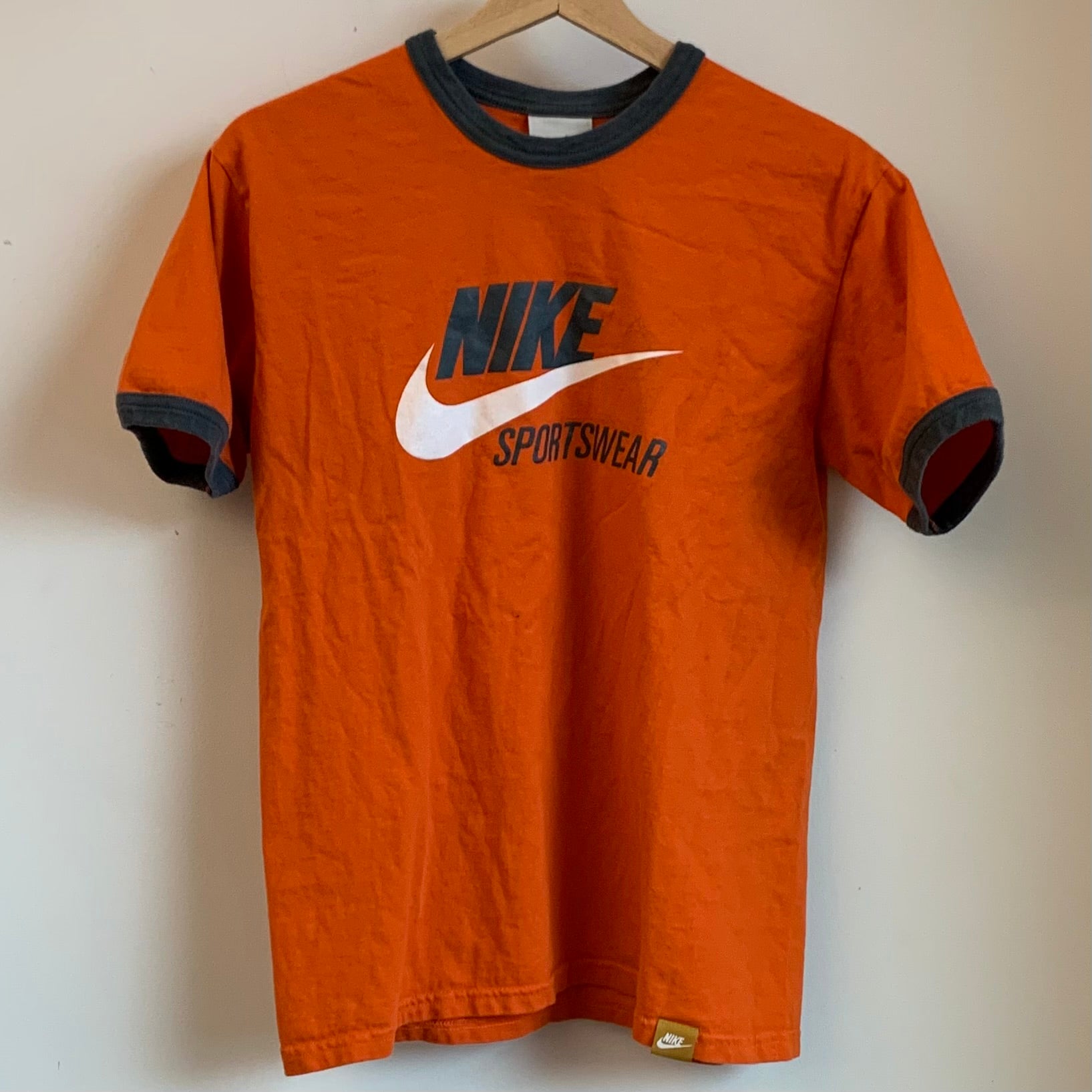 Nike Orange Ringer Tee Shirt – Laundry