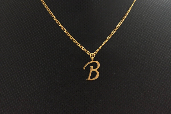 Monogram Necklace - B