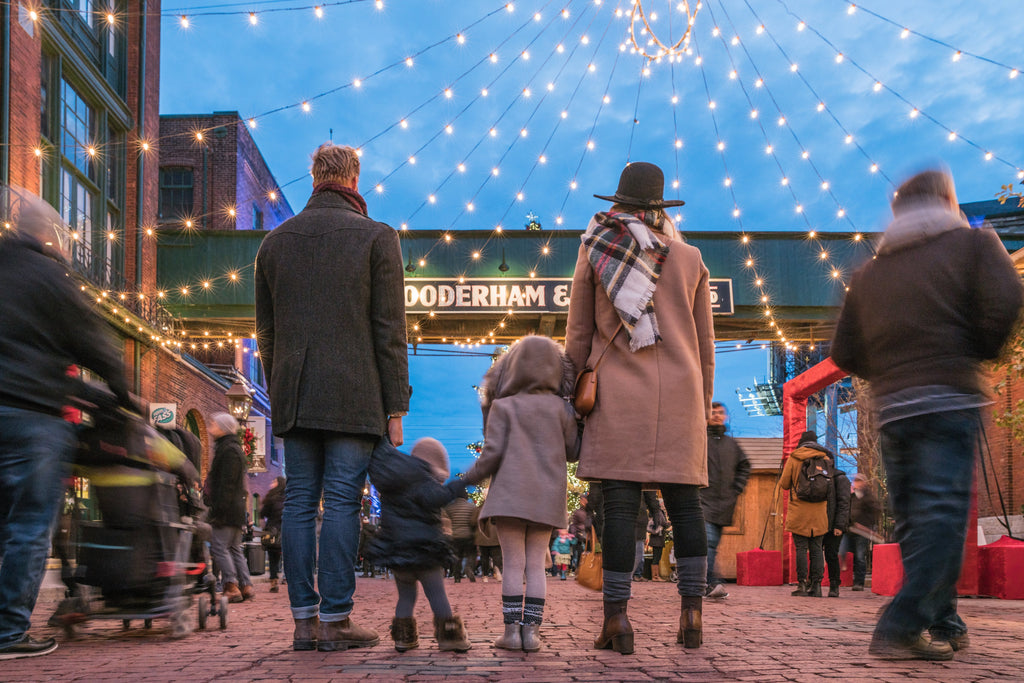 christmas tree lighting ceremony, family holiday traditions to start with kids