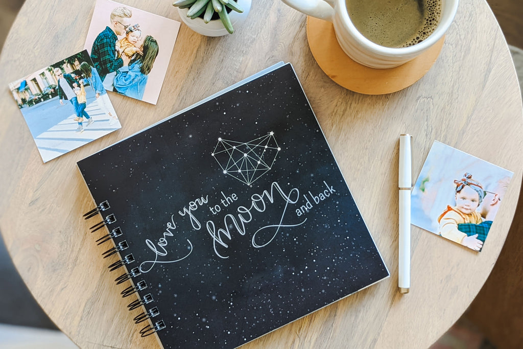 Celestial Baby Memory Book | Nuts & Bolts Paper Co | Nuts & Bolts Paper Co