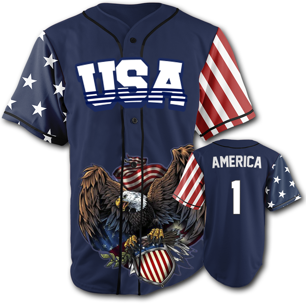 patriotic baseball jersey