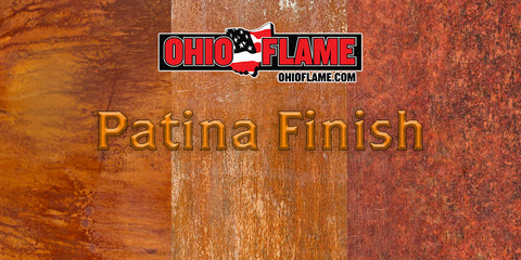 Ohio Flame Patina Finish