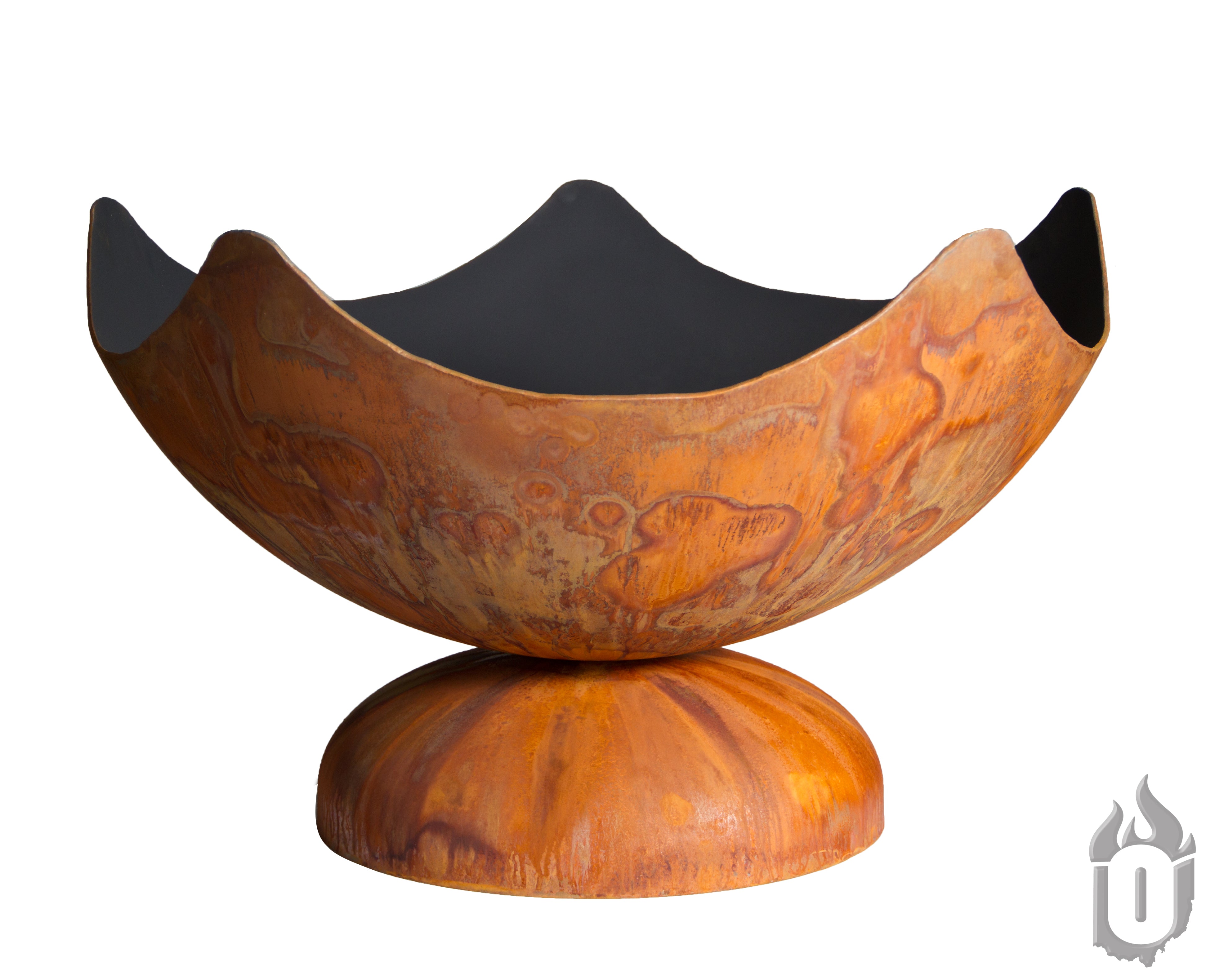 "Stellar" Artisan Fire Bowl (Made In USA) - 30 / Patina Finish