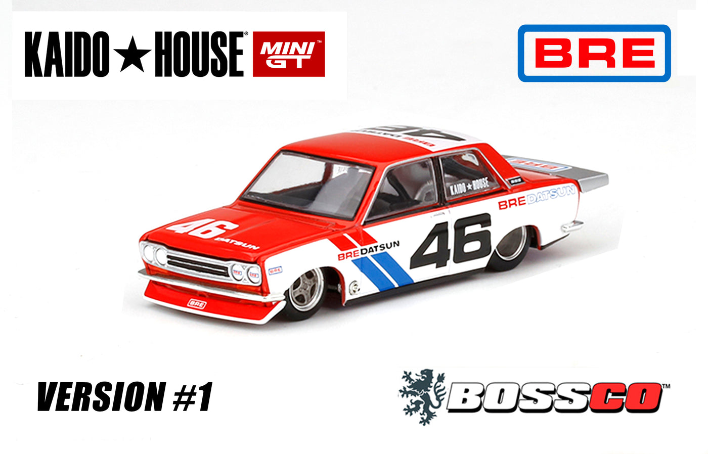 MINI GT - KAIDO HOUSE DATSUN 510 BRE 