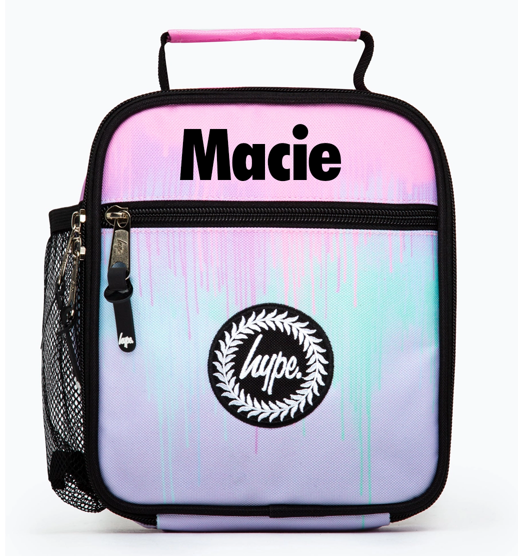HYPE Rucksack Purple & Pink Drip Backpack TWLG-703 Rosa