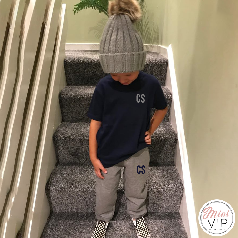 childrens navy tracksuit