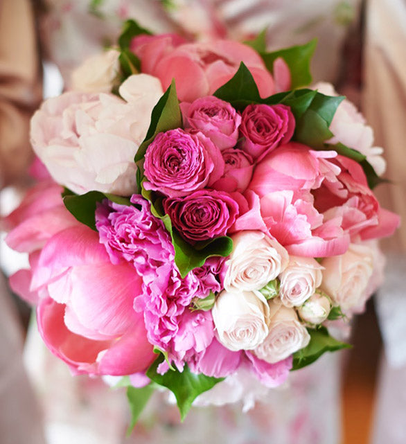 Peony Rose Wedding Flowers