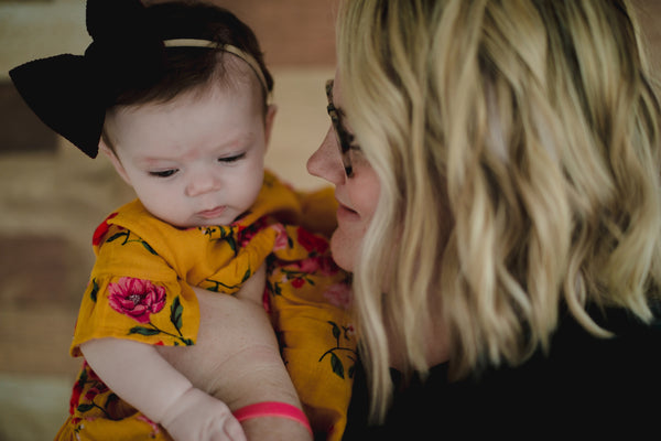 Amanda and her daughter Charlee. 