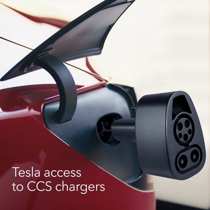 Lao Parel verlichten CCS Charger Adapter for Tesla (Black) | Lectron — Lectron EV