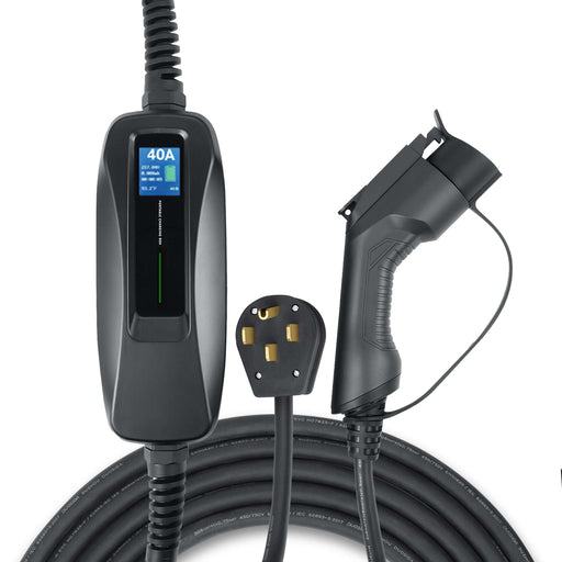 32 AMP EV Charger Level 2 with 21ft Extension Cord | Lectron