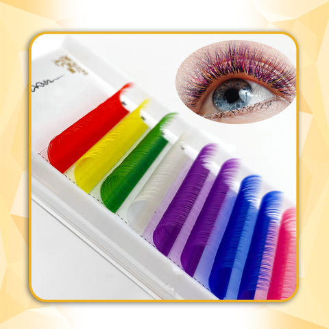 Image of mix colored lashes