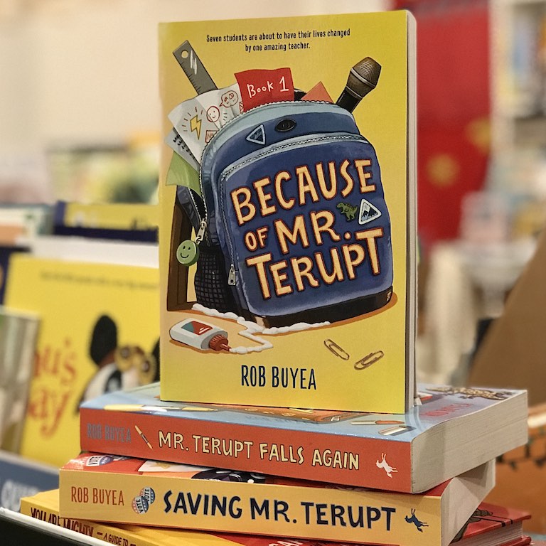 books like because of mr terupt