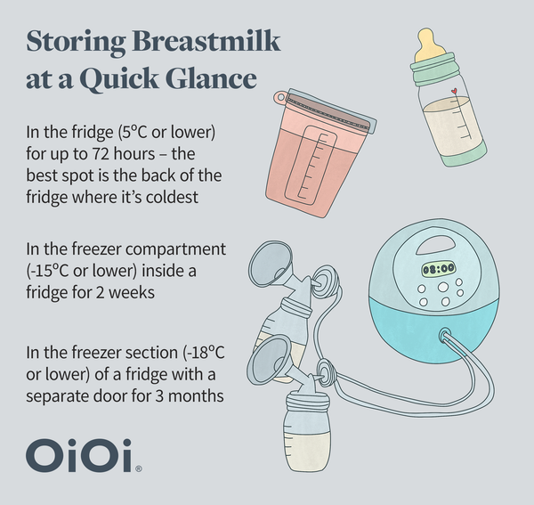 breastmilk storage tips