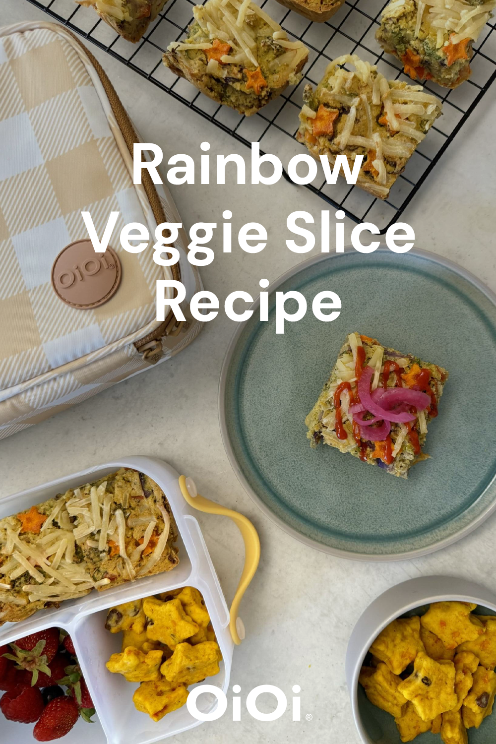 Rainbow Veggie Slice Recipe