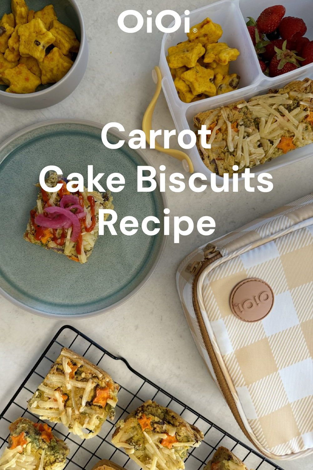 Carrot Cake Biscuits Receipe