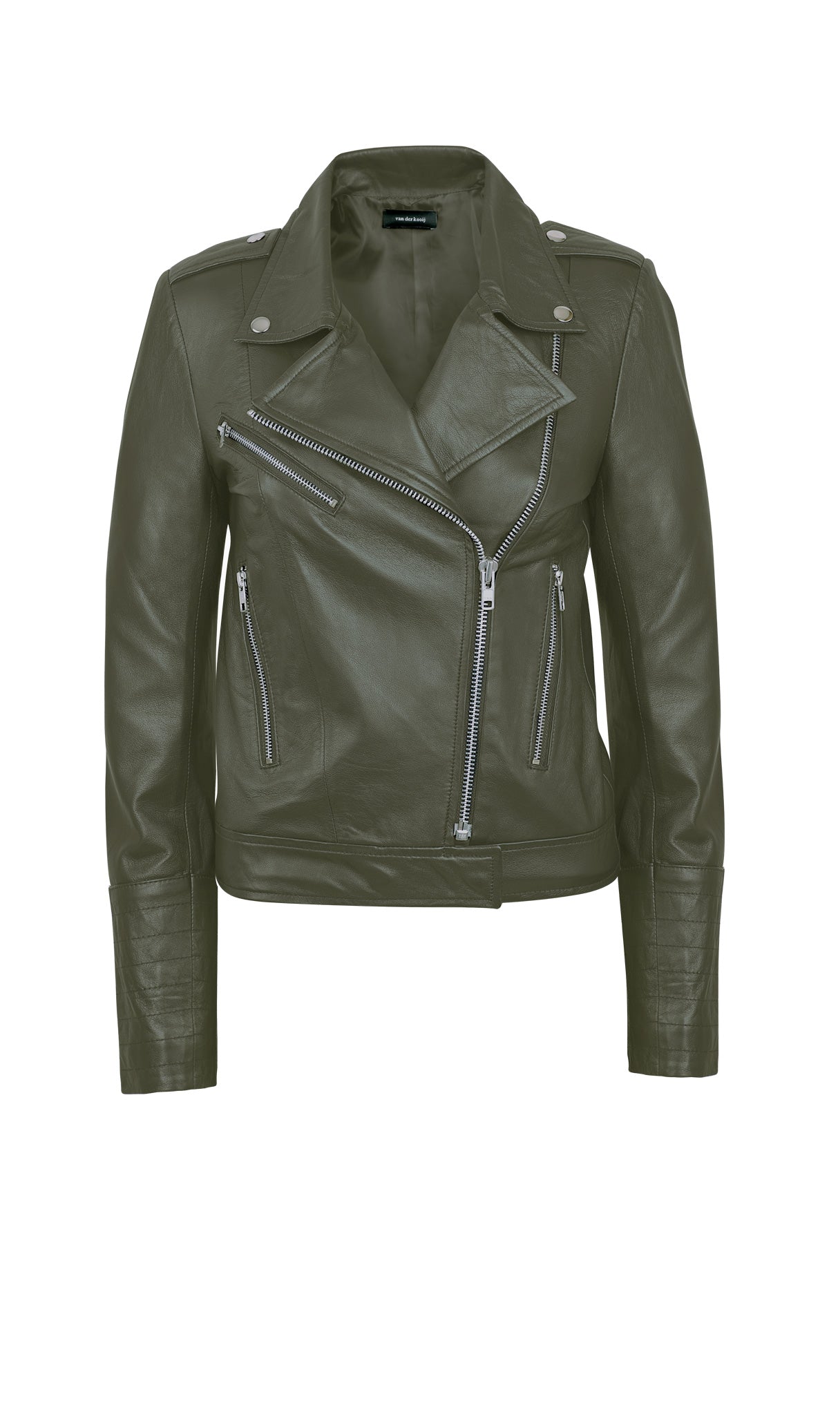 Saint Laurent Zipped Biker Jacket - Farfetch