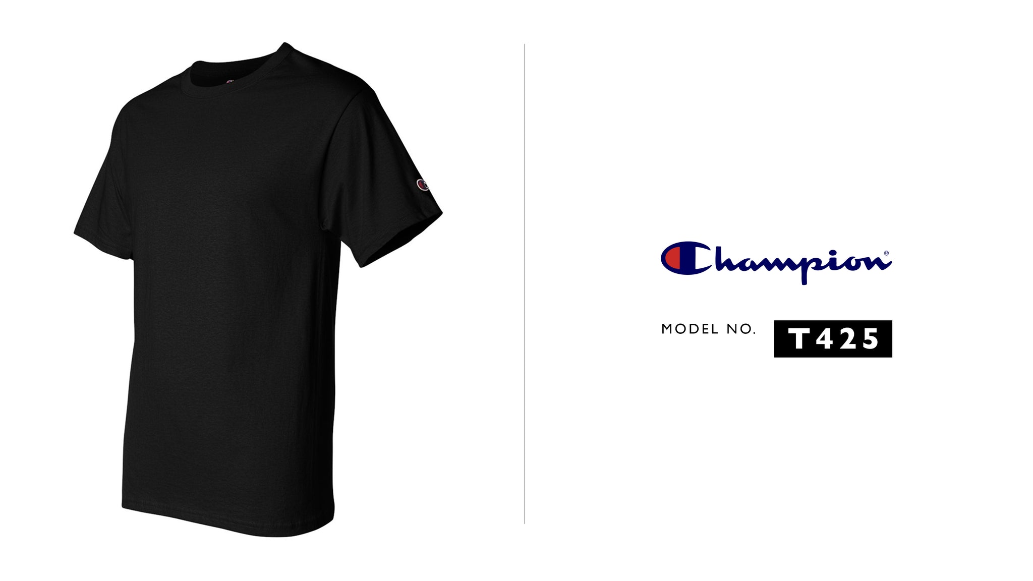 champion t shirt t425
