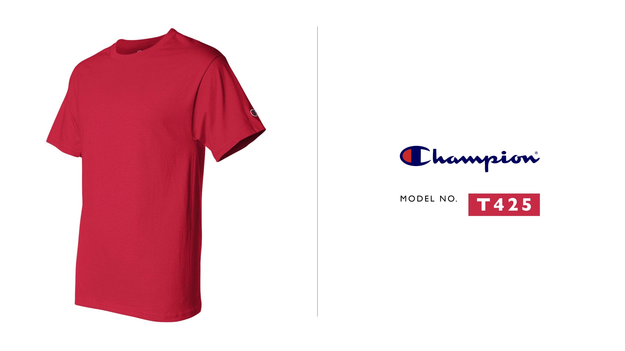 champion t shirt t425