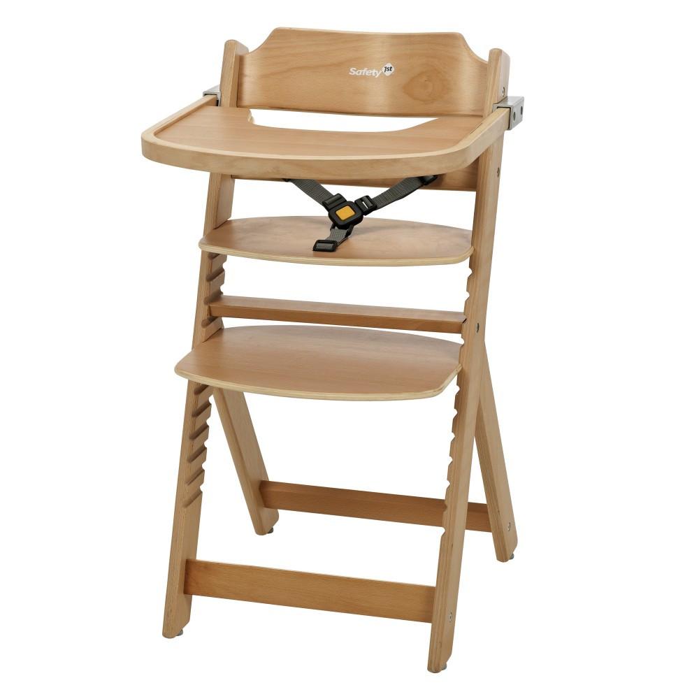 wooden high chair