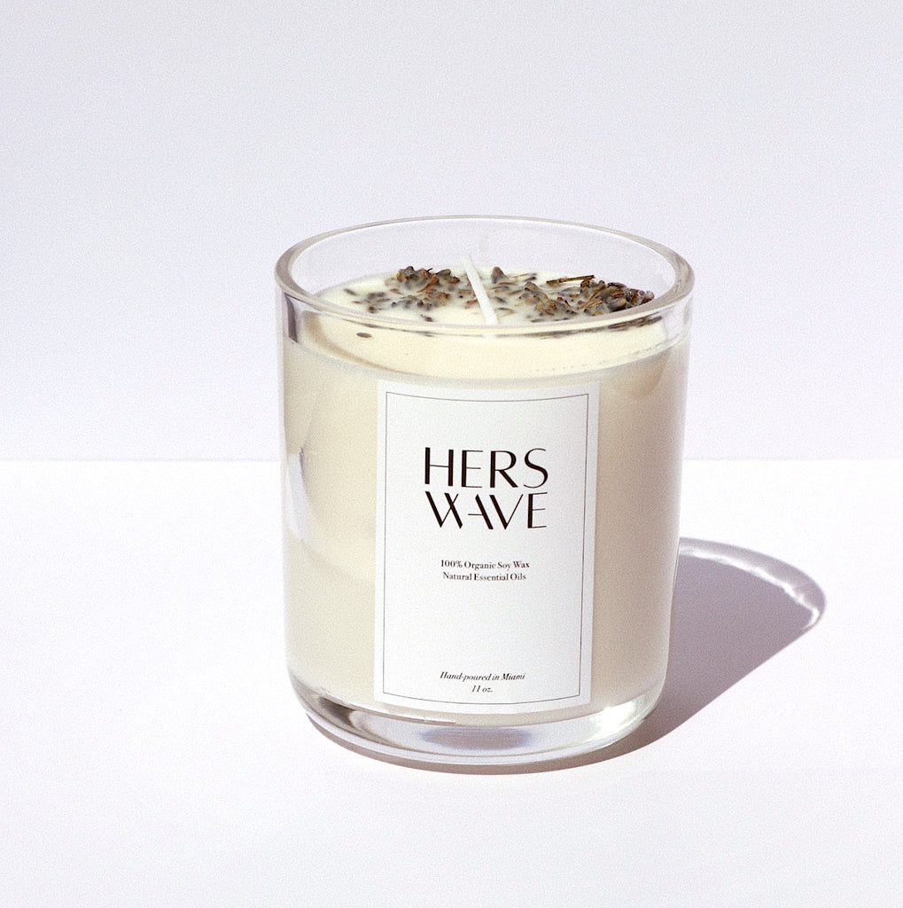 Hers Wave Premium Soy Wax Cherry Blossom Candle