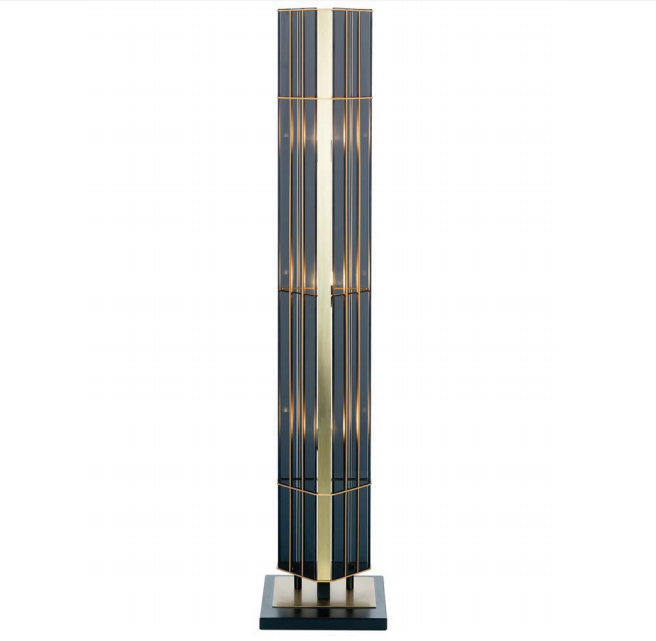 Tall slim modern Italian floor lamp 