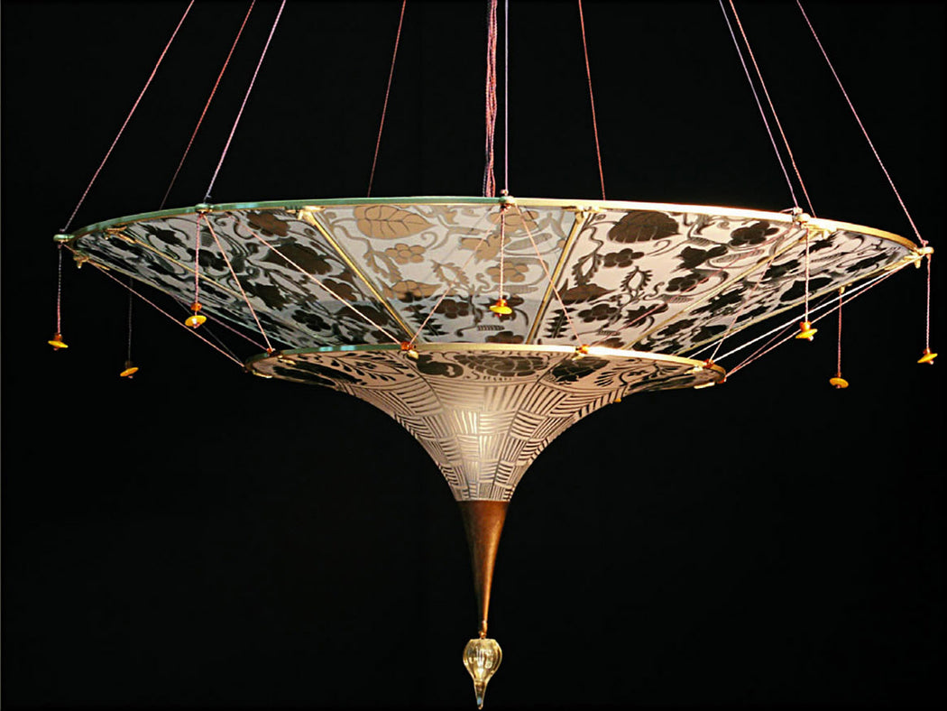 fortuny style chandelier