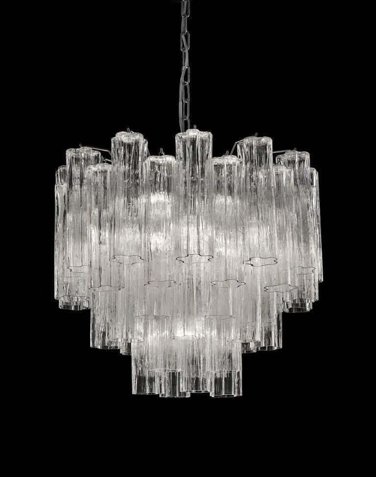 mid century murano glass chandelier