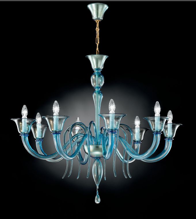 modern colored glass chandeliers