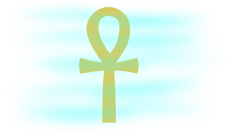 Ankh croix de vie egyptienne symbole et forme géométrique sacrée