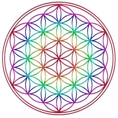 Sacred geometry and flower of life