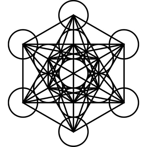 symbole de Métatron en géométrie sacrée