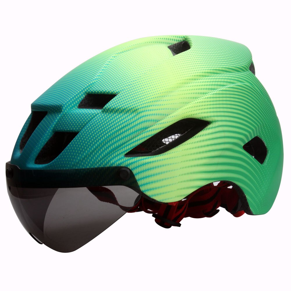 matte black road bike helmet