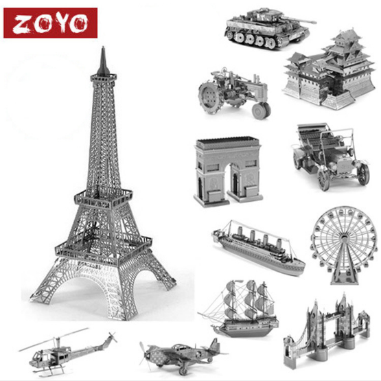 3d metal puzzles