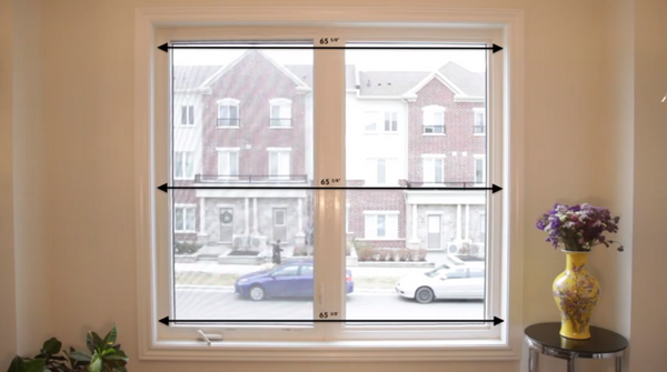 how to measure for inside mount window shades