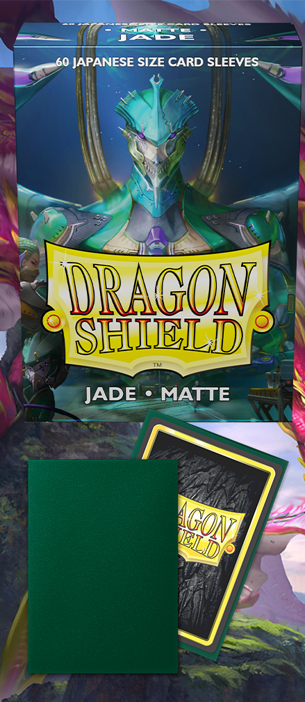 Dragon Shield Jade Japanese Matte Art Sleeves 60ct