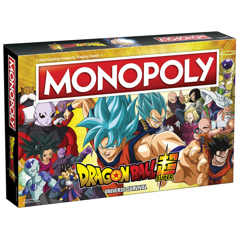 Monopoly Dragon Ball Super Board Game Foundry Game Room
