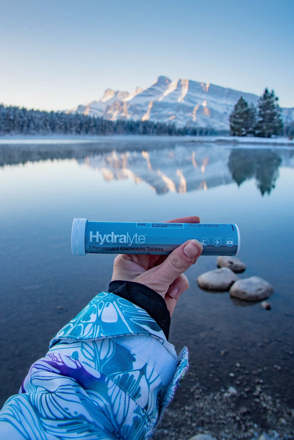 Using a rehydration supplement such as Hydralyte can help quickly replenish your fluids if experiencing winter dehydration.