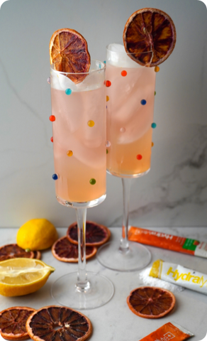 sunset hydration mocktail