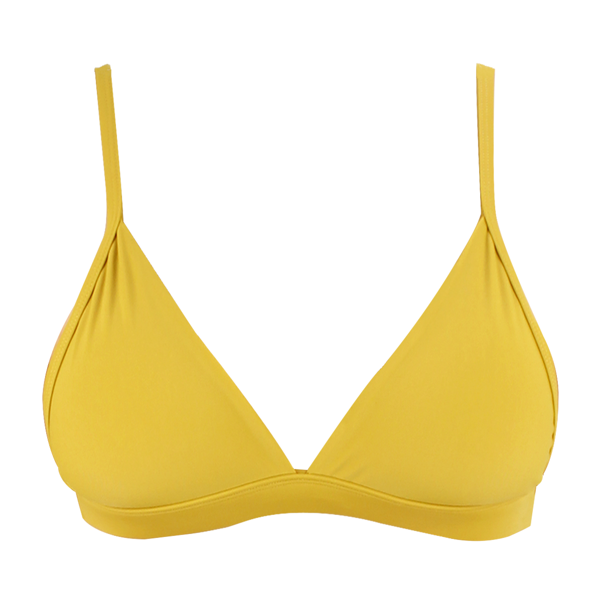 mustard yellow bikini top