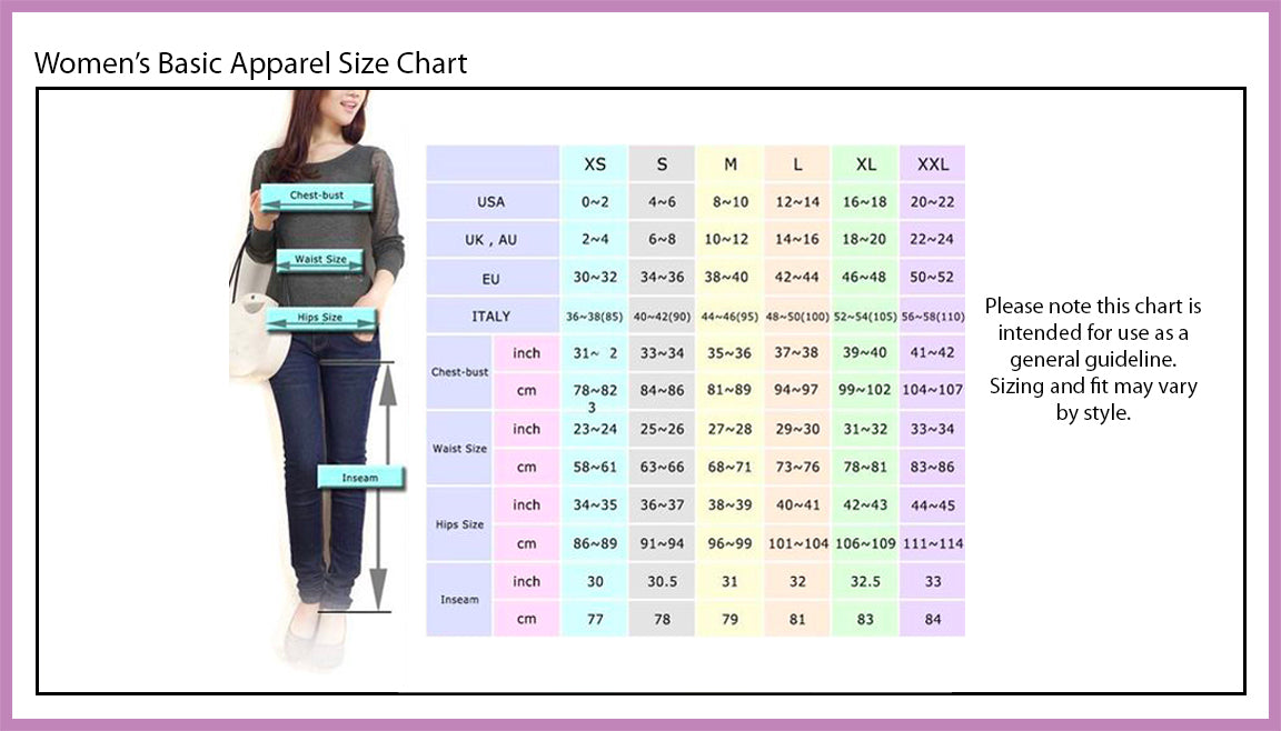 As98 Size Chart