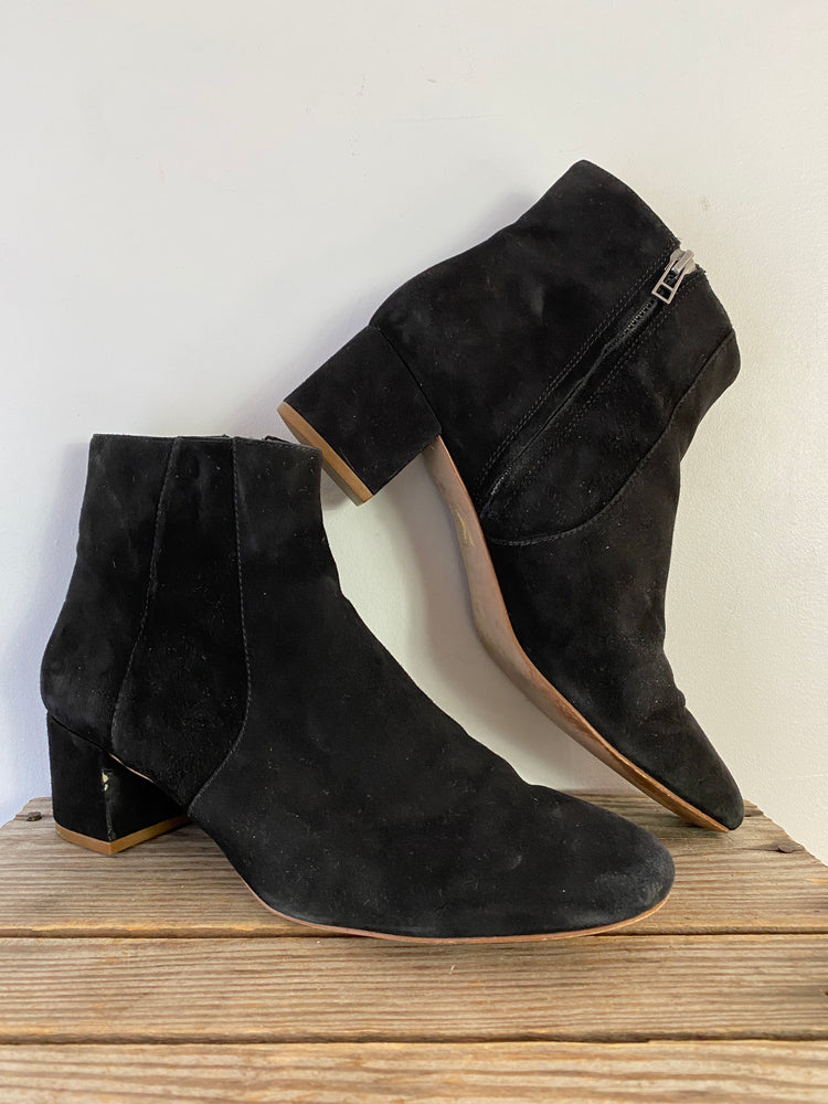 madewell jada suede bootie