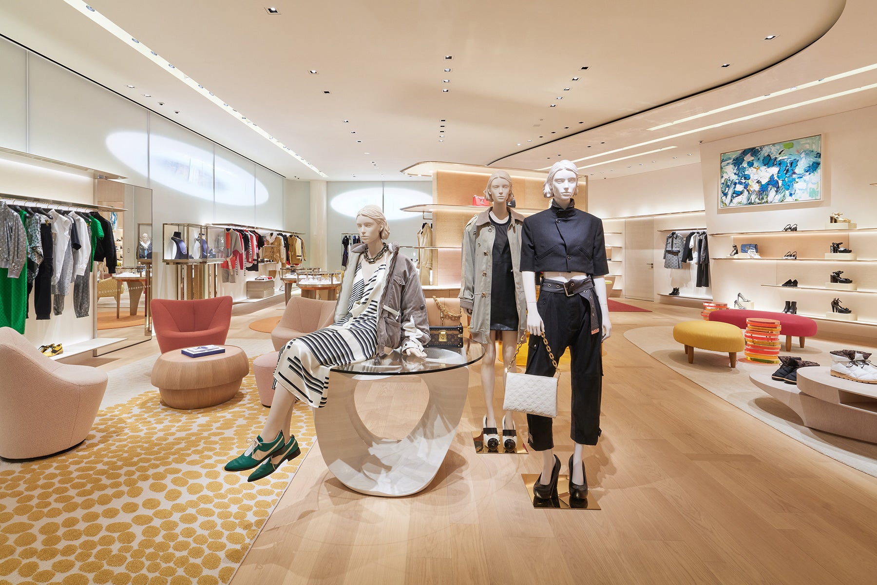 Louis Vuitton, South Coast Plaza Mall – PID Floors