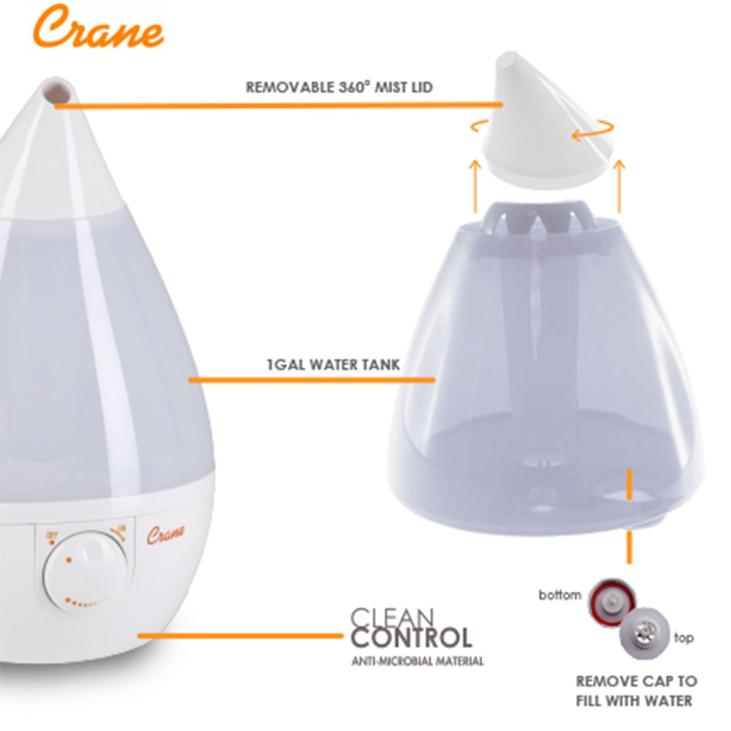 crane cool mist humidifier