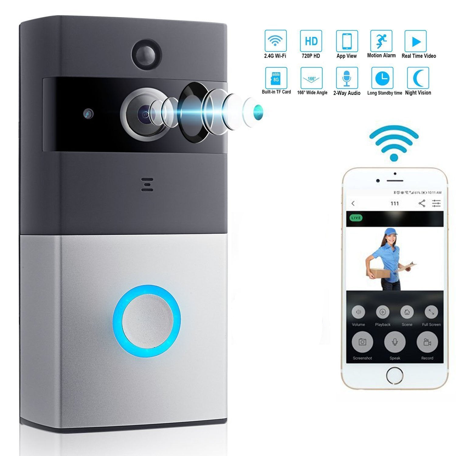 wifi doorbell camera