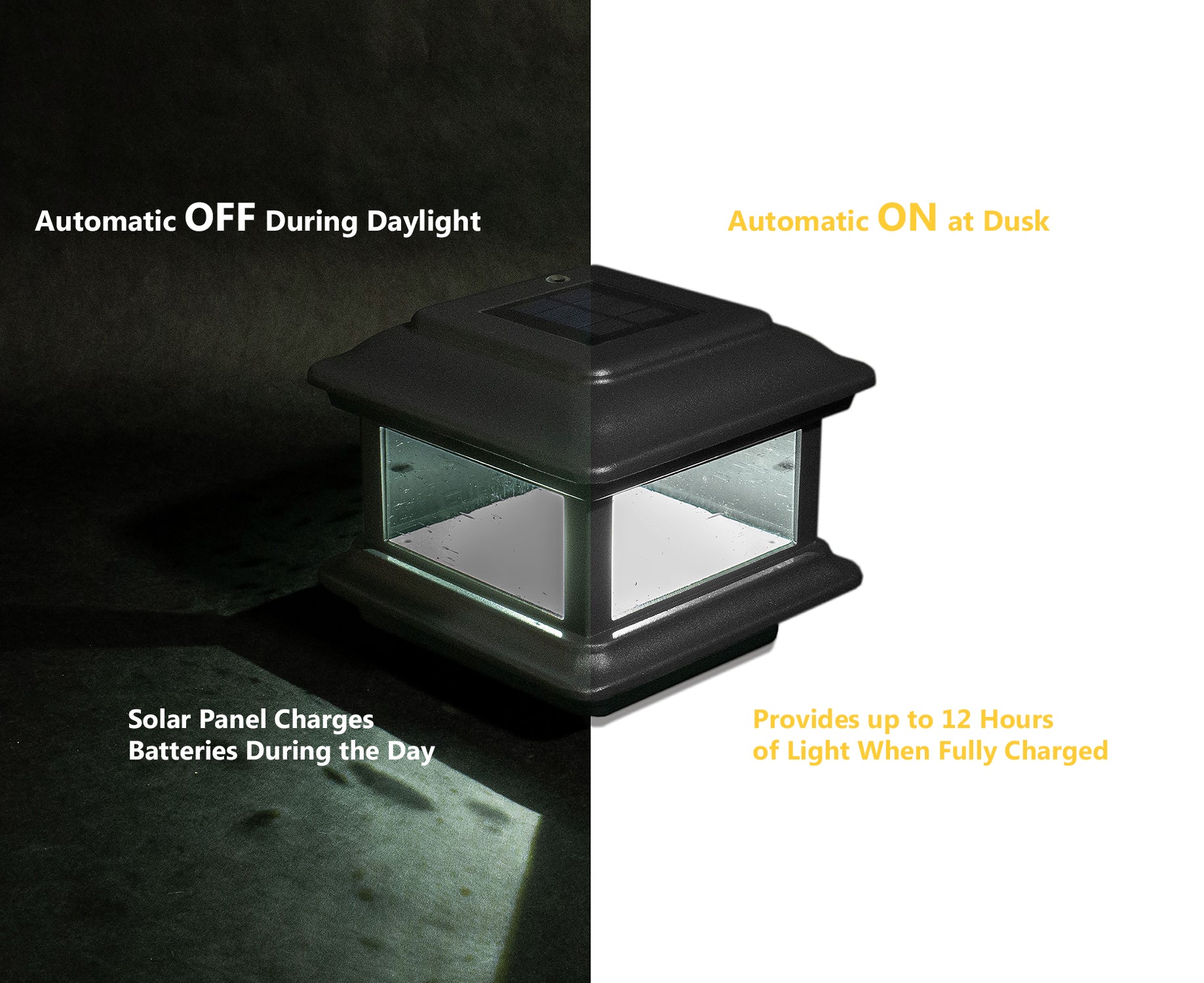 Classy Vintage Solar Barn Light – DecksGo