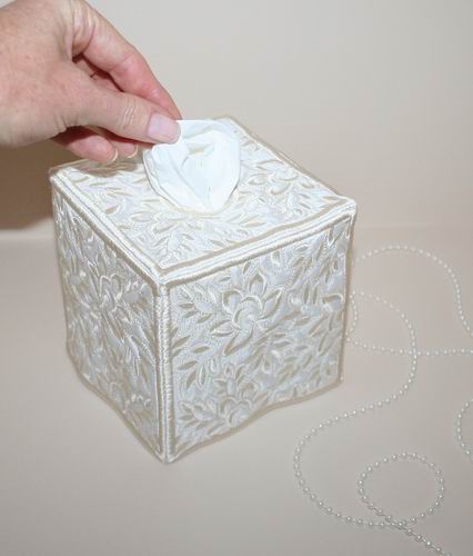 square tissue box cover