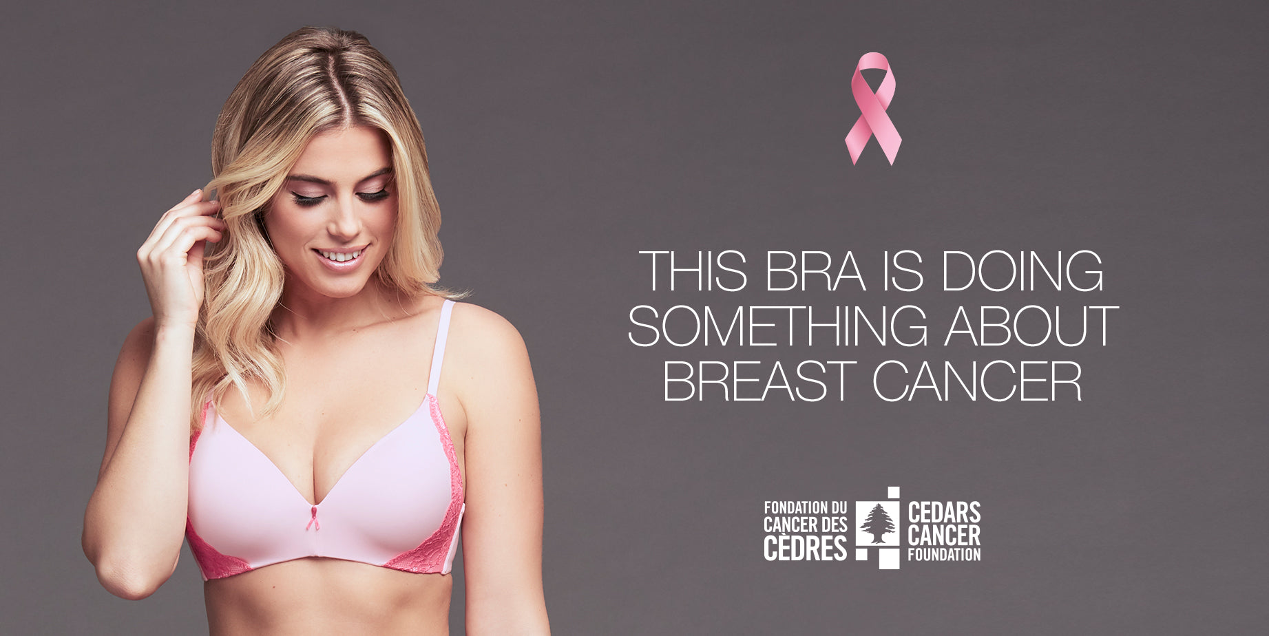 Montelle Wire Free - Breast Cancer Awareness Bra